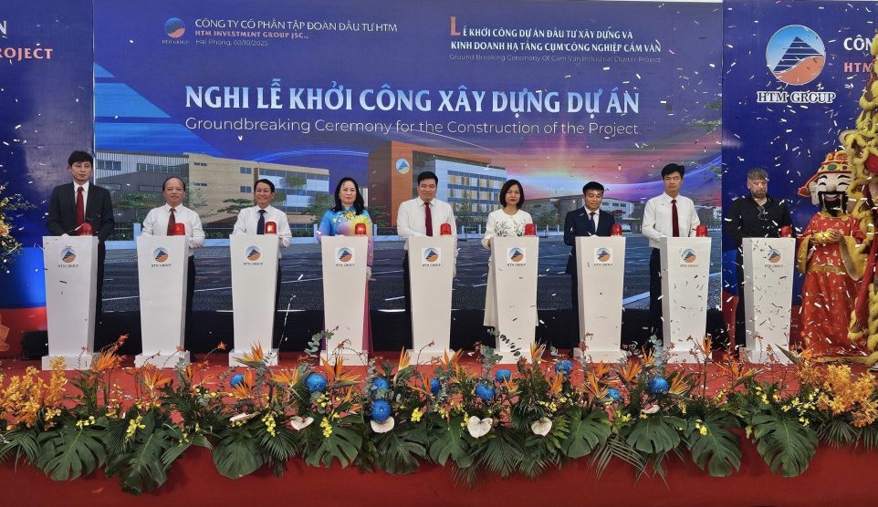 Khởi công CCN Cẩm Văn 35ha mở ra không gian công nghiệp xanh